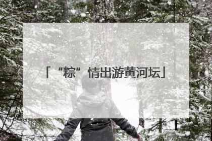 “粽”情出游黄河坛