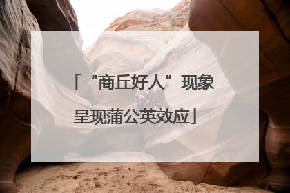 “商丘好人”现象呈现蒲公英效应