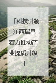 科技引领 江西瑞昌着力推动产业提质升级