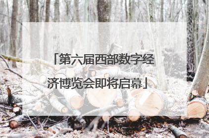 第六届西部数字经济博览会即将启幕