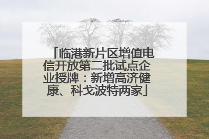 临港新片区增值电信开放第二批试点企业授牌：新增高济健康、科戈波特两家