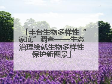 丰台生物多样性“家底”调查——生态治理绘就生物多样性保护新图景
