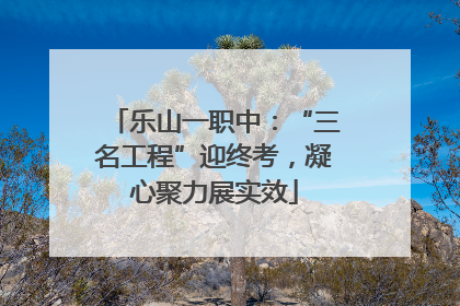 乐山一职中：“三名工程”迎终考，凝心聚力展实效