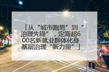 从“城市跑男”到“治理先锋”，定海超600名新就业群体化身基层治理“新力量”