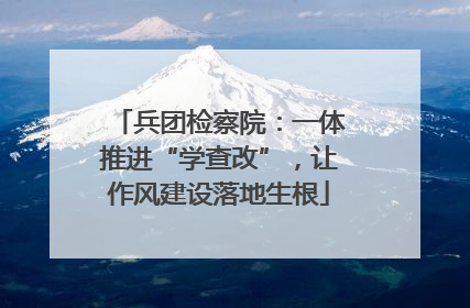 兵团检察院：一体推进“学查改”，让作风建设落地生根