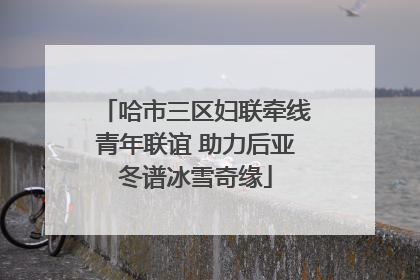 哈市三区妇联牵线青年联谊 助力后亚冬谱冰雪奇缘
