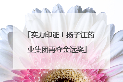 实力印证！扬子江药业集团再夺金远奖