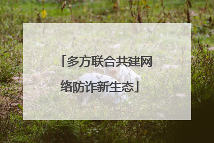 多方联合共建网络防诈新生态