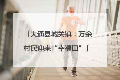 大通县城关镇：万余村民迎来“幸福田”