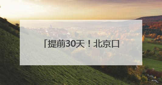 提前30天！北京口岸今年出入境人员数量突破800万人次