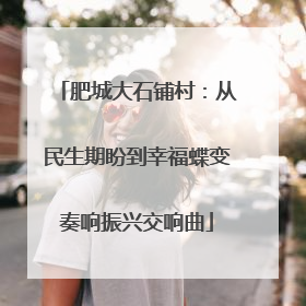 肥城大石铺村：从民生期盼到幸福蝶变奏响振兴交响曲