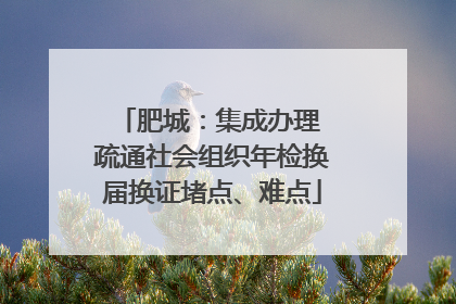 肥城：集成办理 疏通社会组织年检换届换证堵点、难点