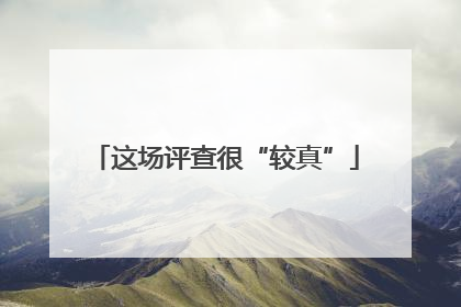 这场评查很“较真”