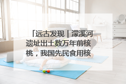 远古发现｜濛溪河遗址出土数万年前核桃，我国先民食用核桃历史大幅提前