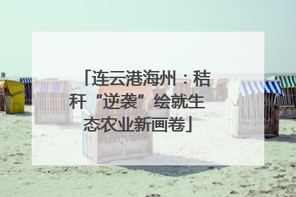 连云港海州：秸秆“逆袭”绘就生态农业新画卷
