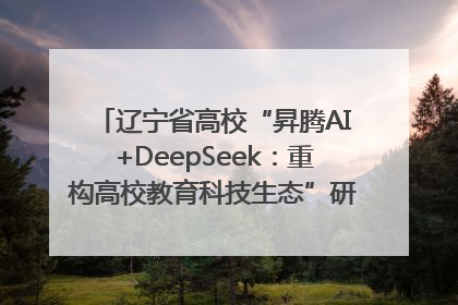 辽宁省高校“昇腾AI+DeepSeek：重构高校教育科技生态”研讨会在沈阳成功举办