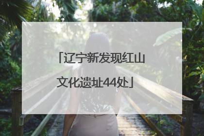 辽宁新发现红山文化遗址44处