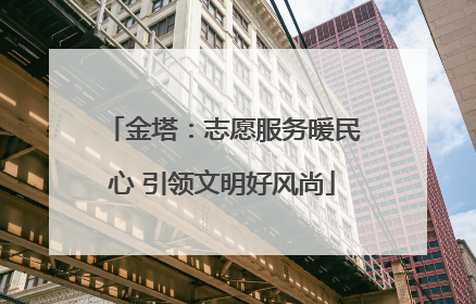 金塔：志愿服务暖民心 引领文明好风尚