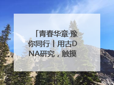 青春华章·豫你同行丨用古DNA研究，触摸藏在大学里的“上下五千年”