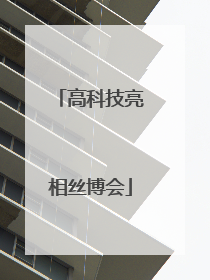 高科技亮相丝博会