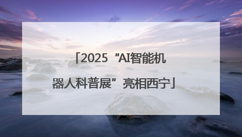 2025“AI智能机器人科普展”亮相西宁